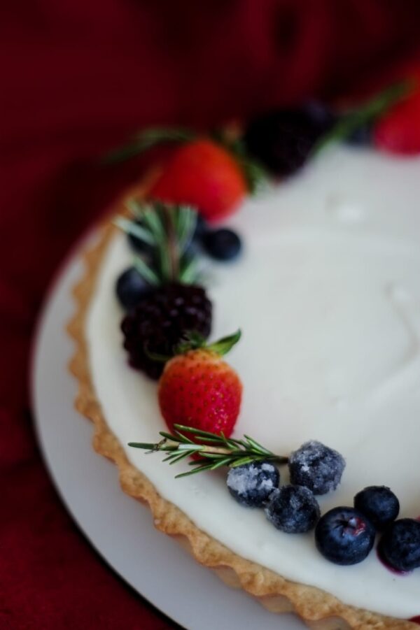 Cheesecake de Frutas Vermelhas da Lilen Patisserie - RJ