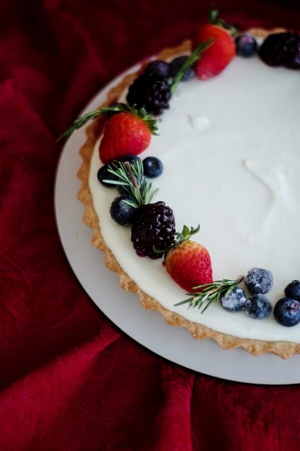 Cheesecake de Frutas Vermelhas da Lilen Patisserie - RJ