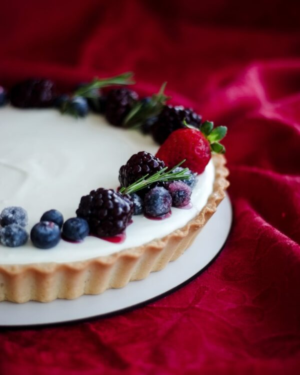 Cheesecake de Frutas Vermelhas da Lilen Patisserie - RJ