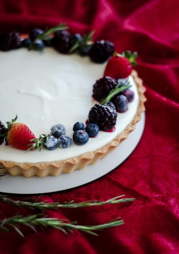 Cheesecake de Frutas Vermelhas da Lilen Patisserie - RJ