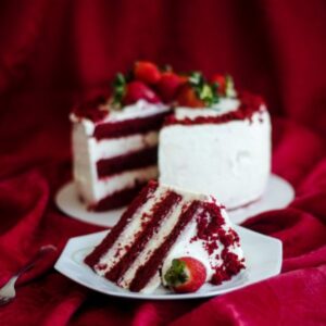 Bolo Red Velvet da Lilen Patisserie - RJ