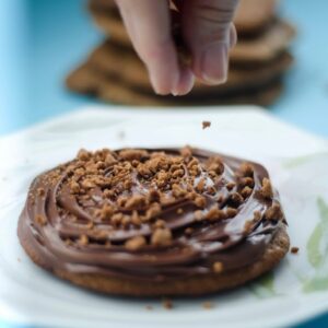 Kit de Cookies com Nutella e Praliné de Castanhas da Lilen Patisserie