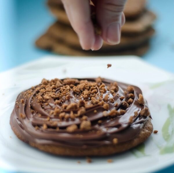 Kit de Cookies com Nutella e Praliné de Castanhas da Lilen Patisserie