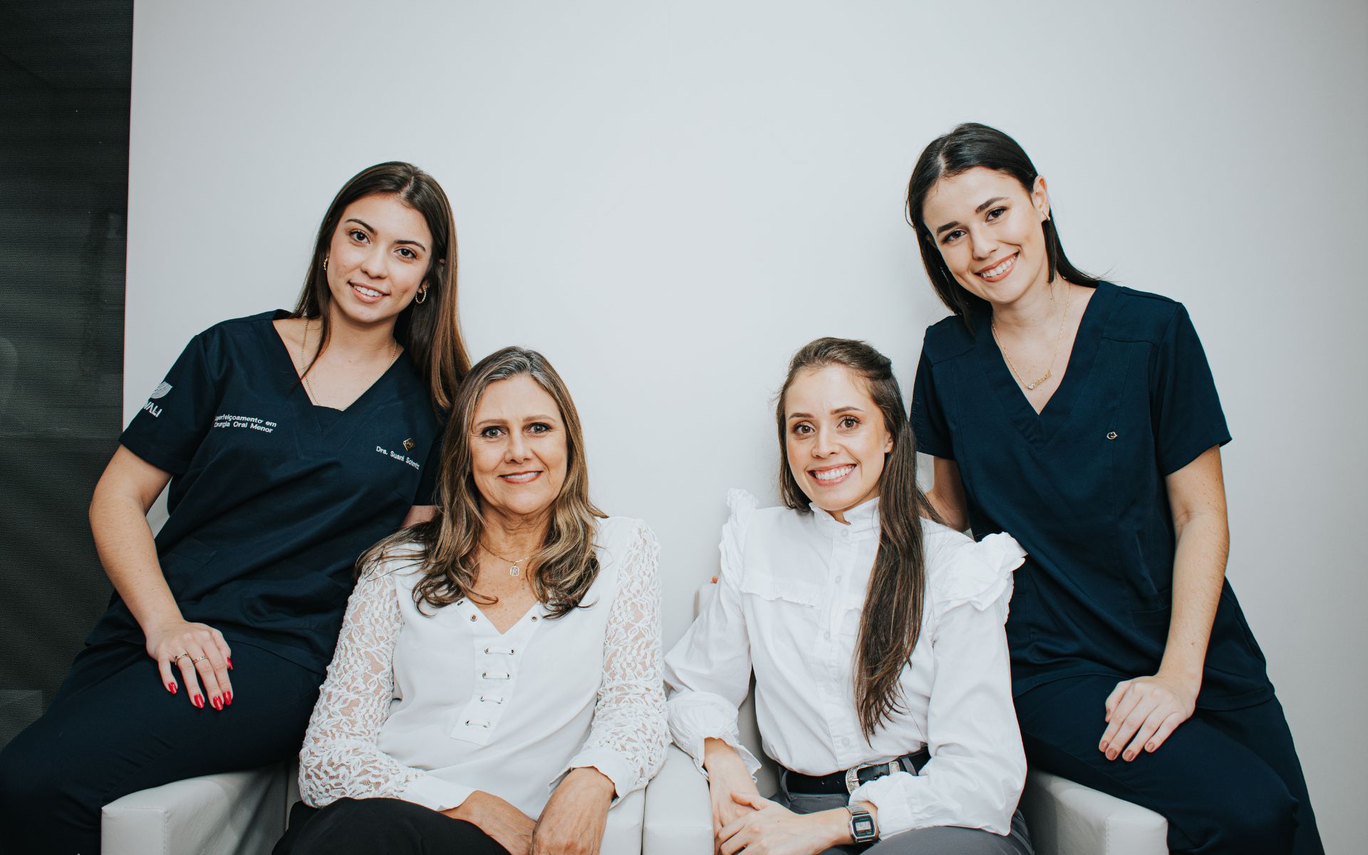 Equipe de dentistas da Clínica Odonto Vitta em Florianópolis